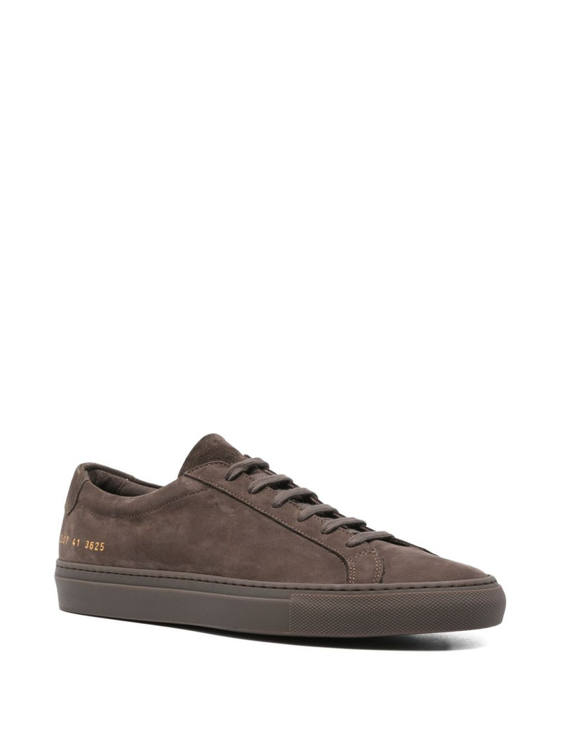 Common Projects suede-leather low-top sneakers outlook