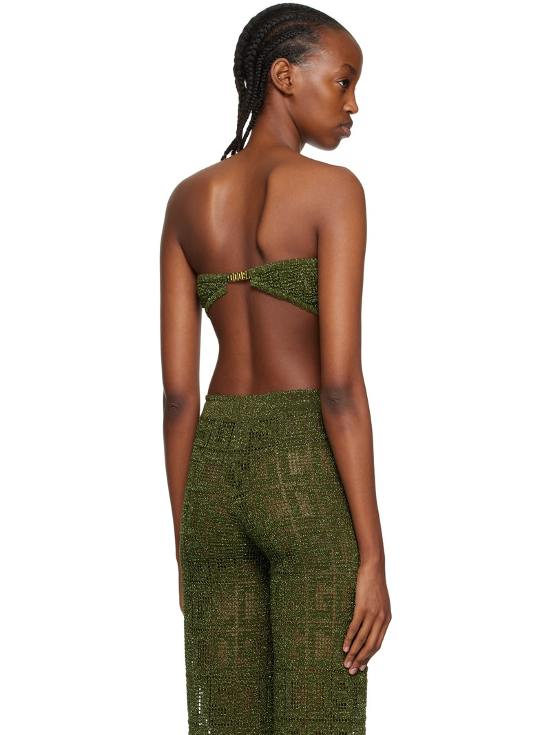 Khaki Monogram Camisole 3