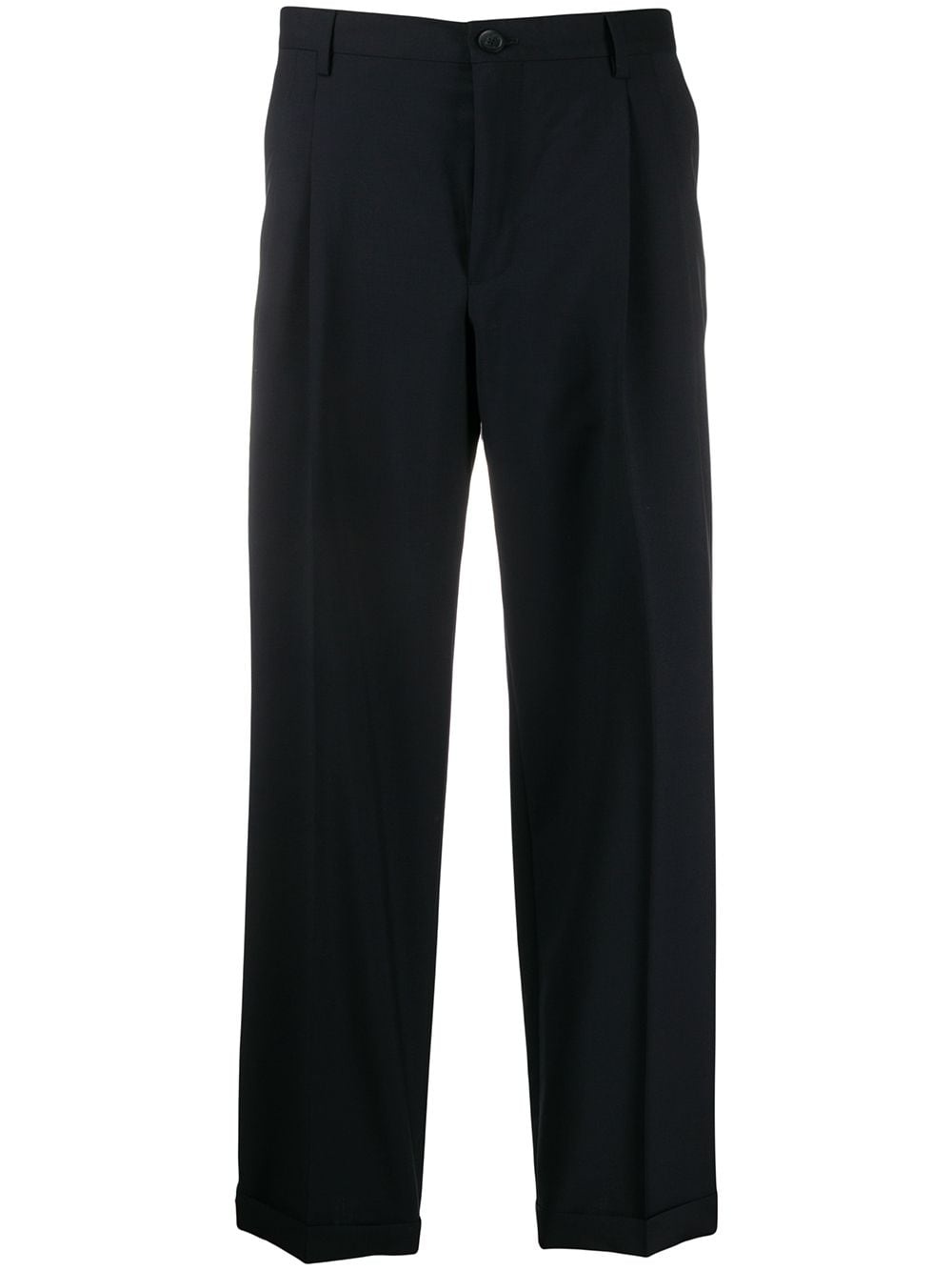straight-leg tailored trousers - 2