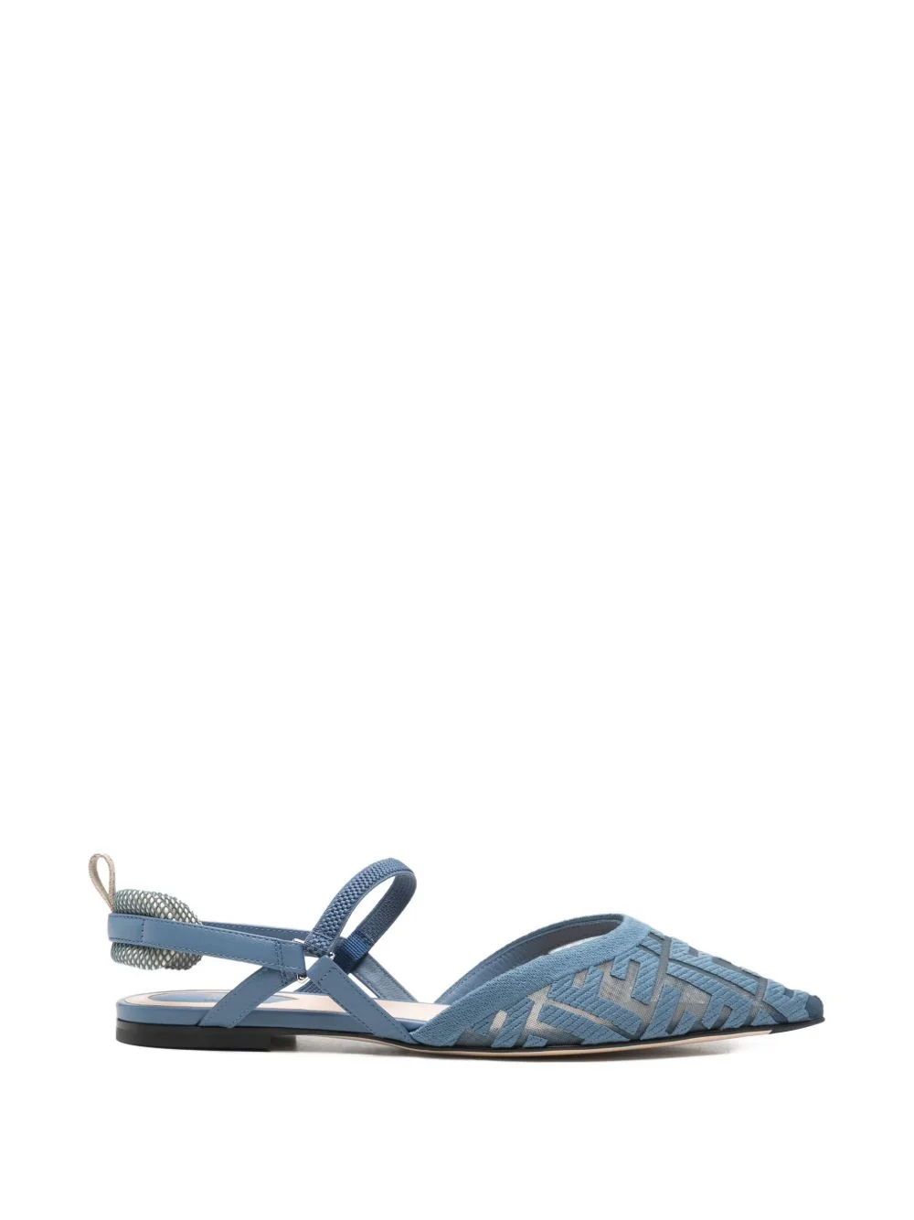 FF-motif slingback pumps flats - 1