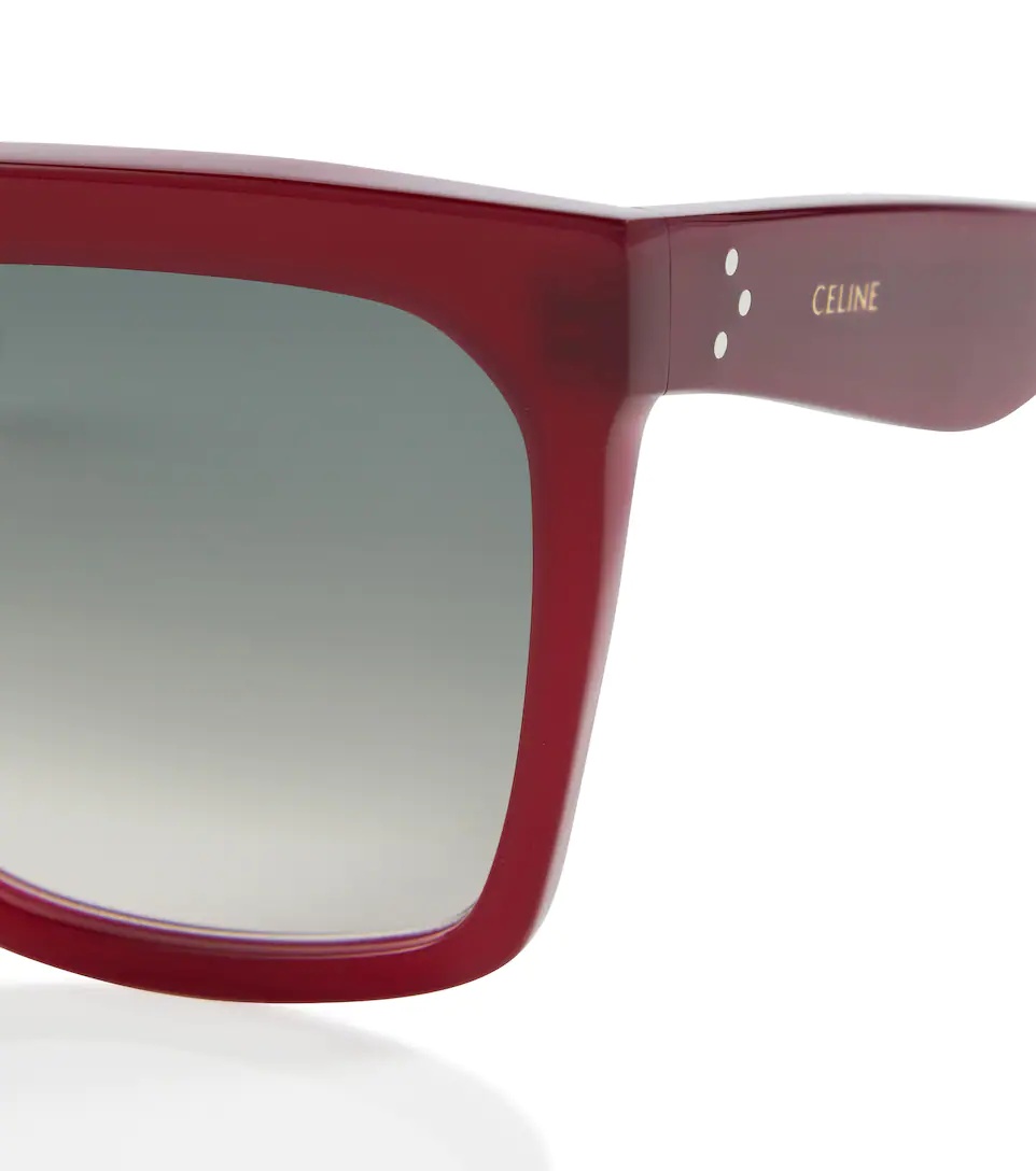 Square acetate sunglasses - 2