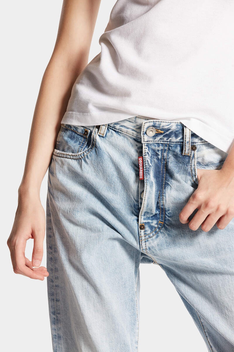 LIGHT PALM BEACH WASH 642 JEANS - 5