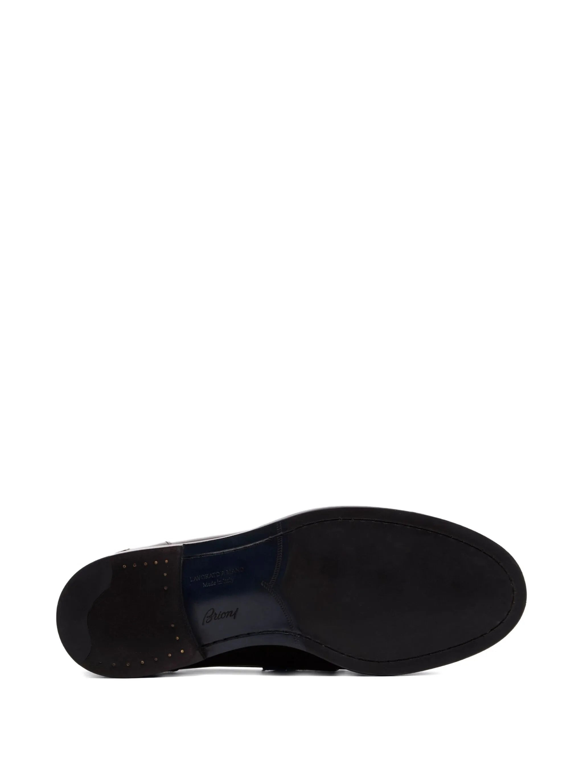 COLLEGE LEATHER PENNY LOAFERS - 5