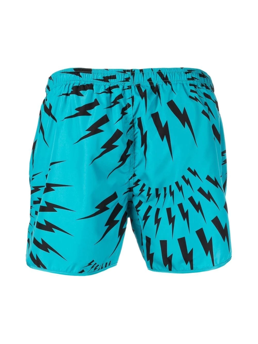 Thunderbolt-print swim shorts - 2