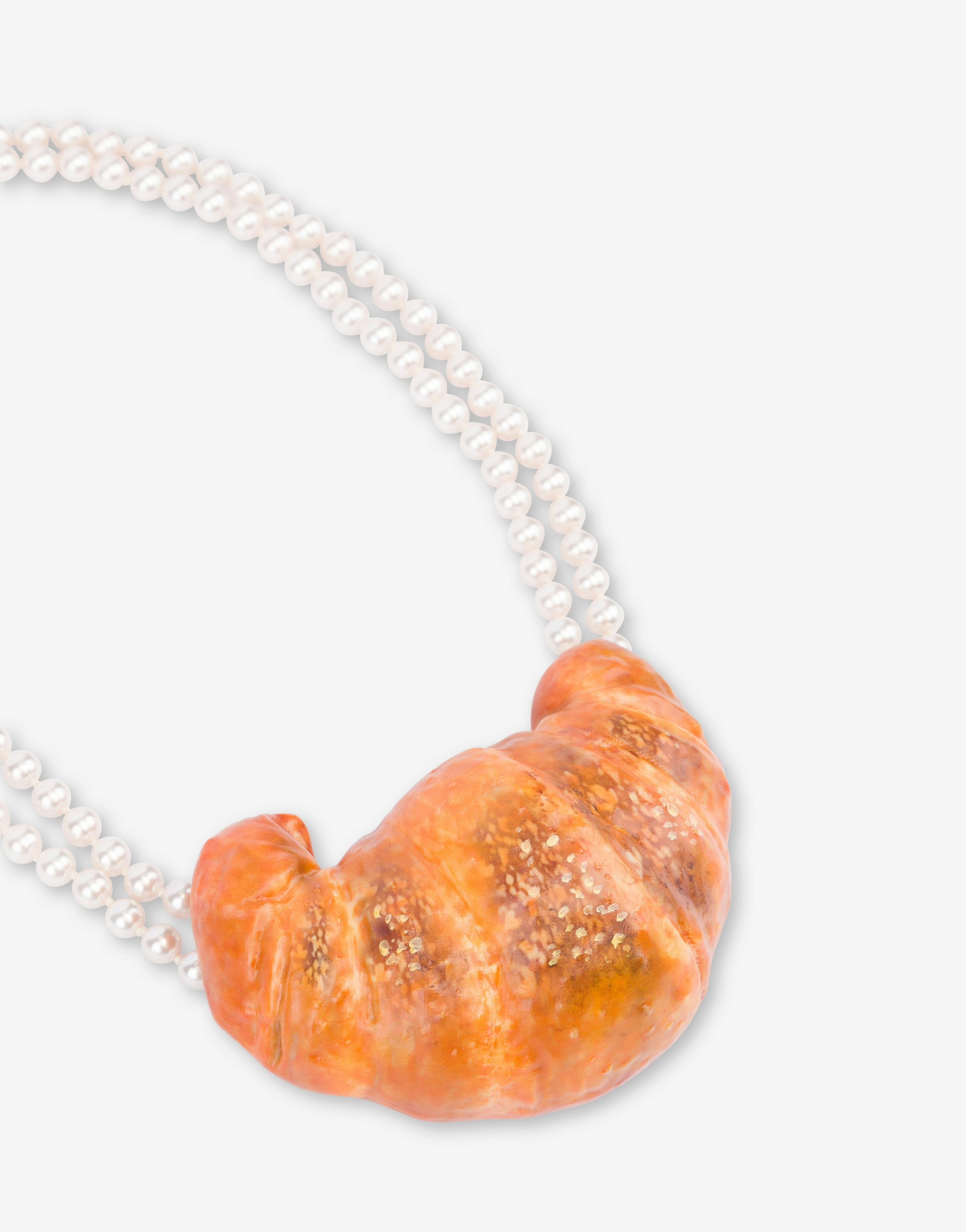 CROISSANT PEARL NECKLACE - 2
