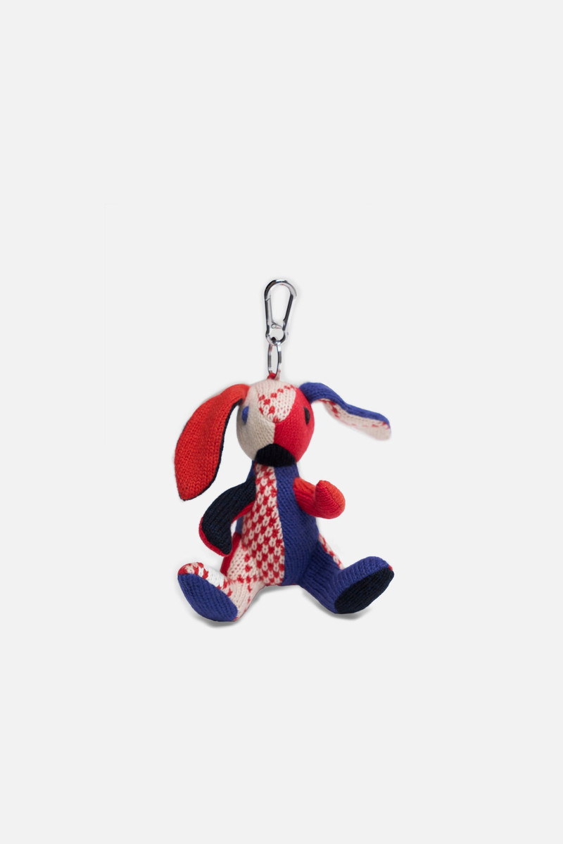 BUNNY PATCHWORK KEYCHAIN 1