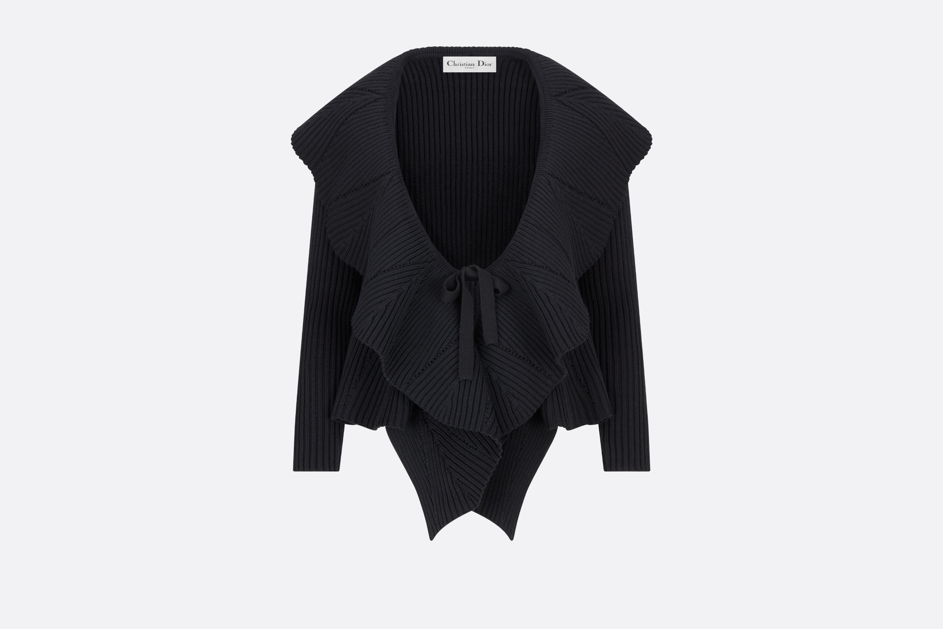 Cardigan with Ruffles - 1