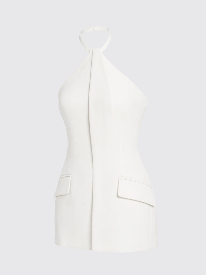 SPORTMAX Crêpe Pleated Dress 4