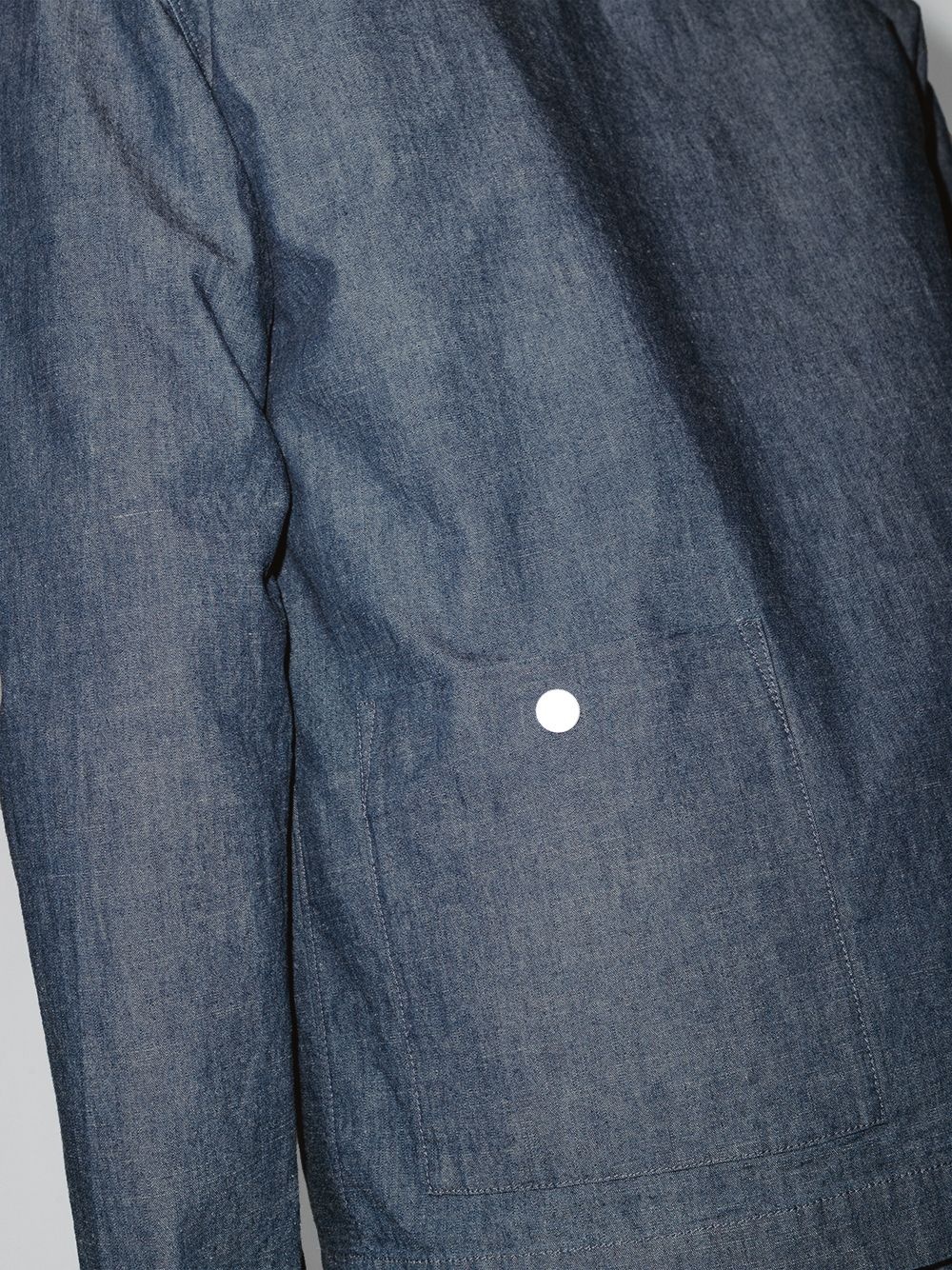 special chambray wash shirt jacket - 4