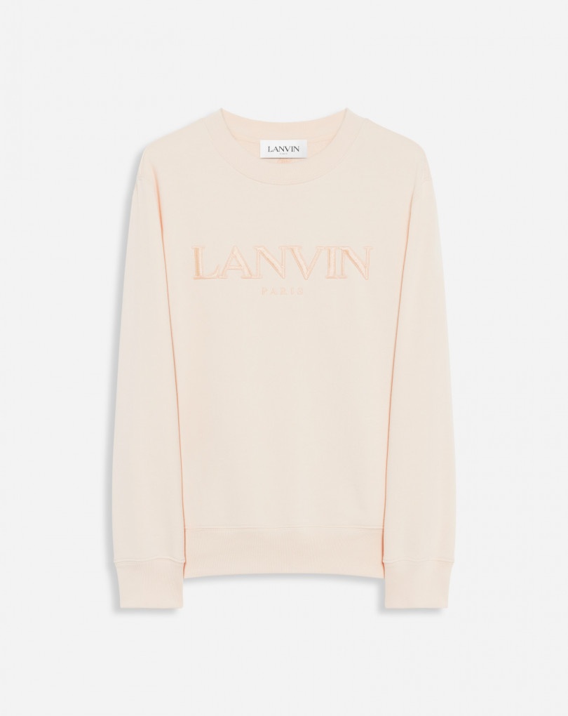 LANVIN PARIS EMBROIDERED SWEATSHIRT - 1