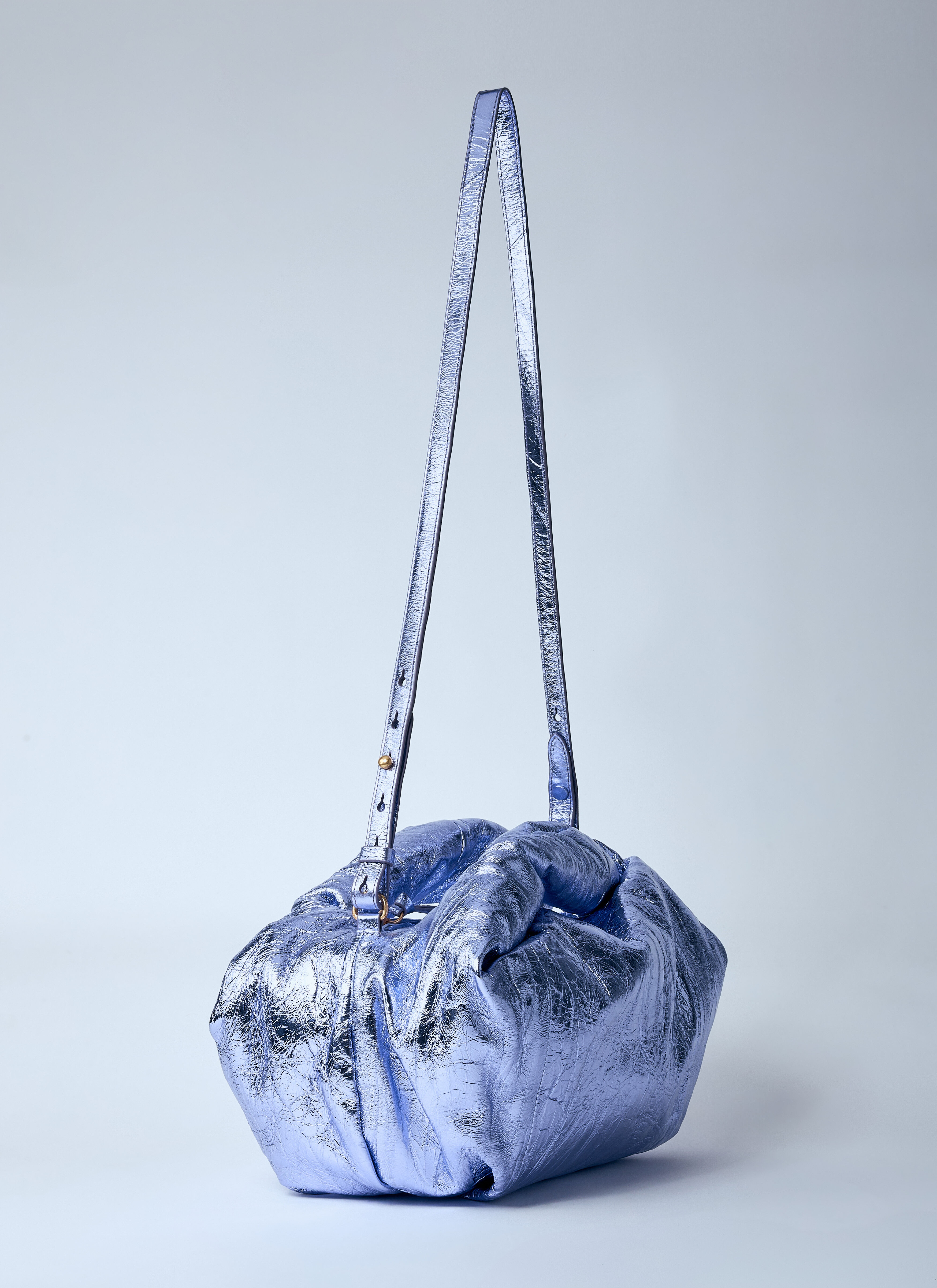 Metalic Twist Handbag - 2