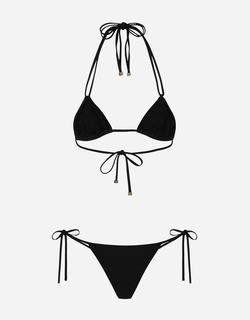 Dolce & Gabbana DGVIB3-print triangle bikini outlook