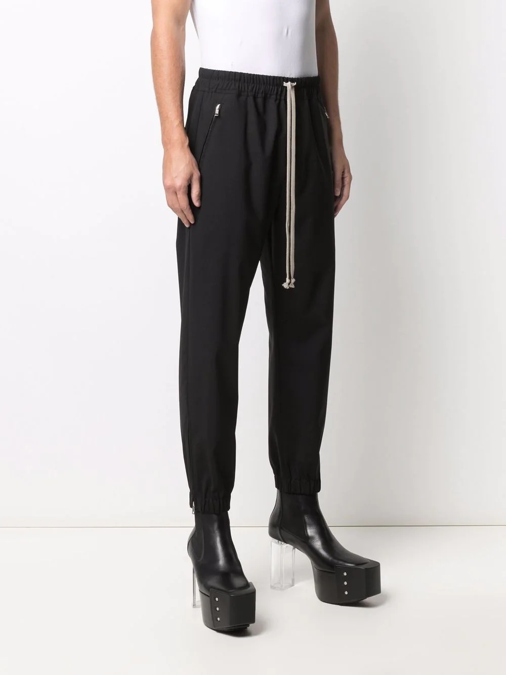 cropped track pants - 3