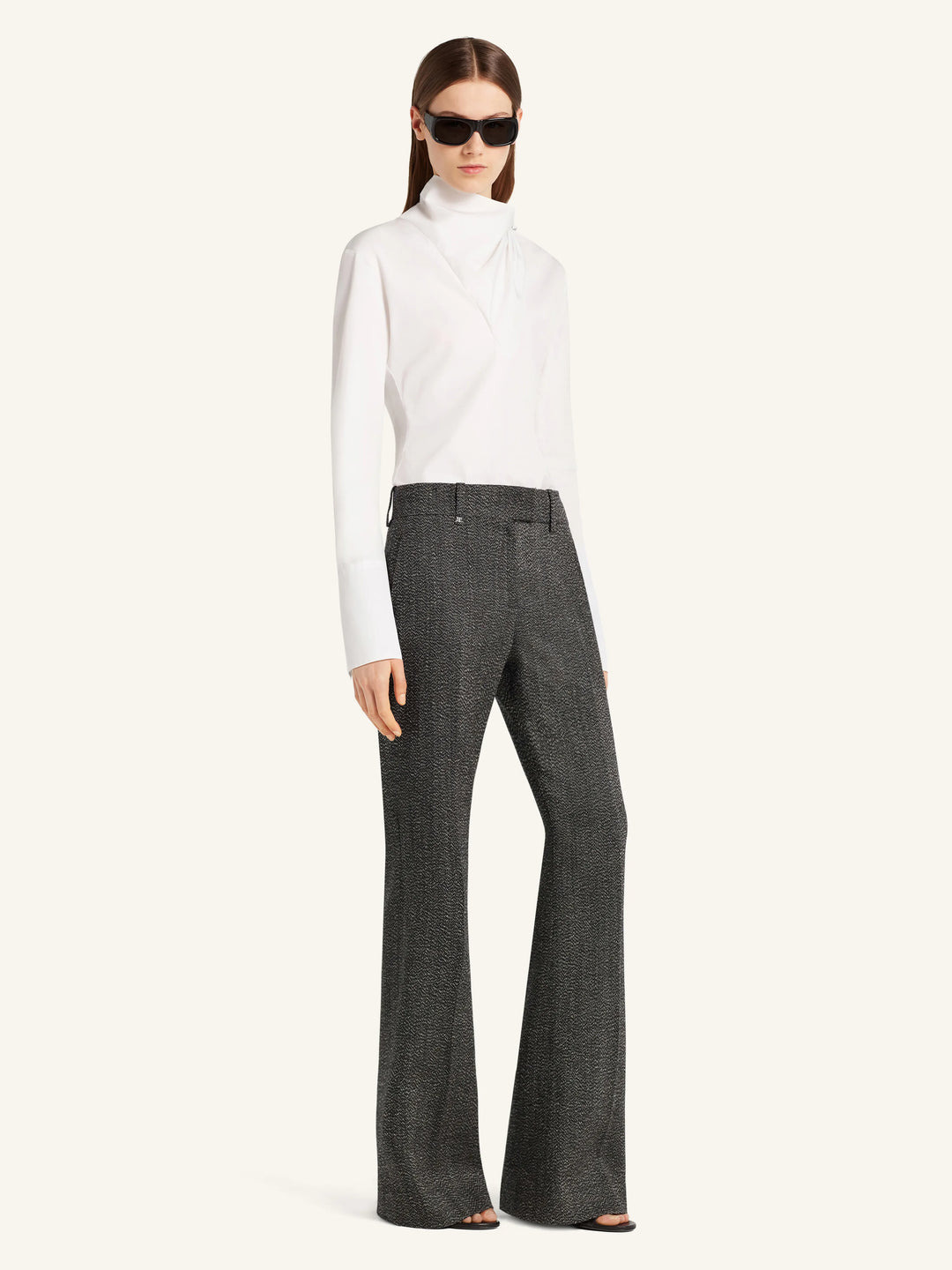 Knotted Poplin Blouse - 3