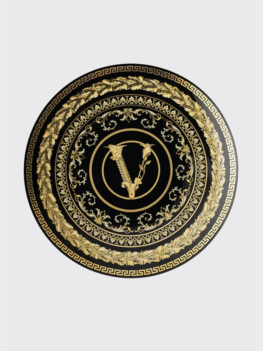 Virtus Gala Black Bread & Butter Plate - 1