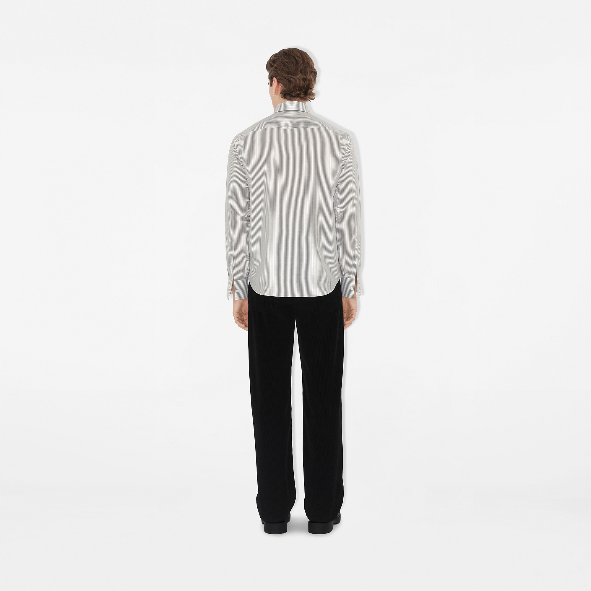 Striped Silk Shirt - 4