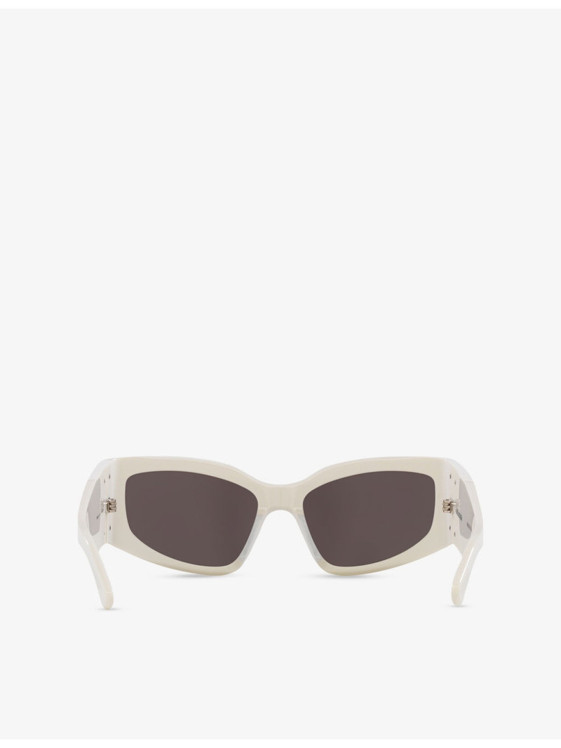 B0321S Rectangle-Frame Acetate Sunglasses 4