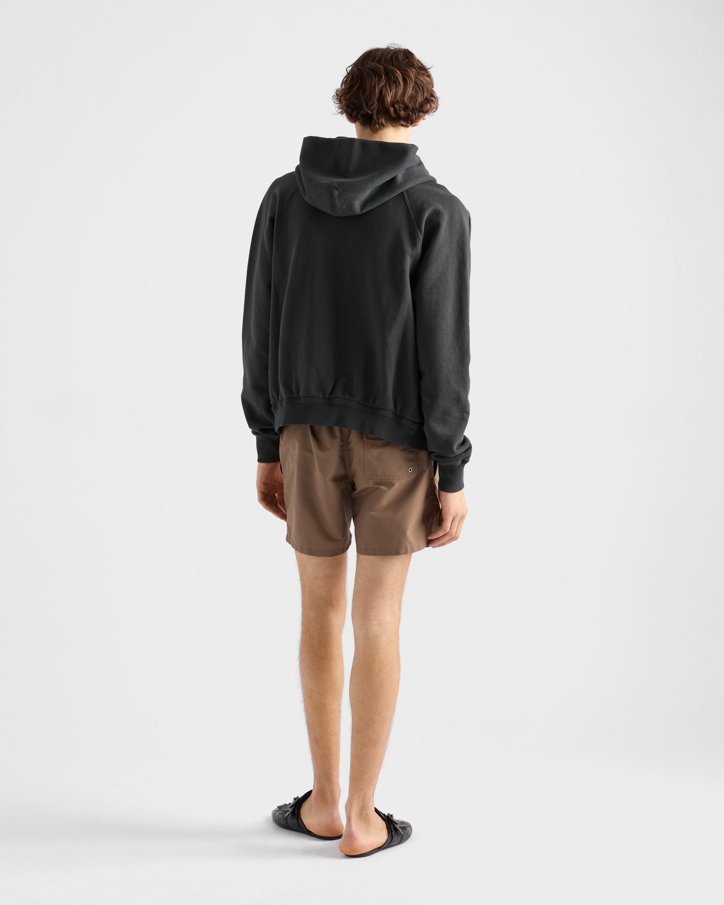 Cotton fleece hoodie - 5