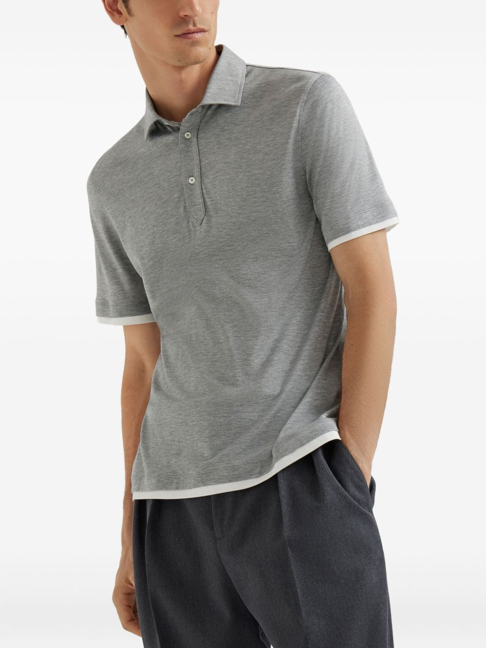 short-sleeve polo shirt - 4