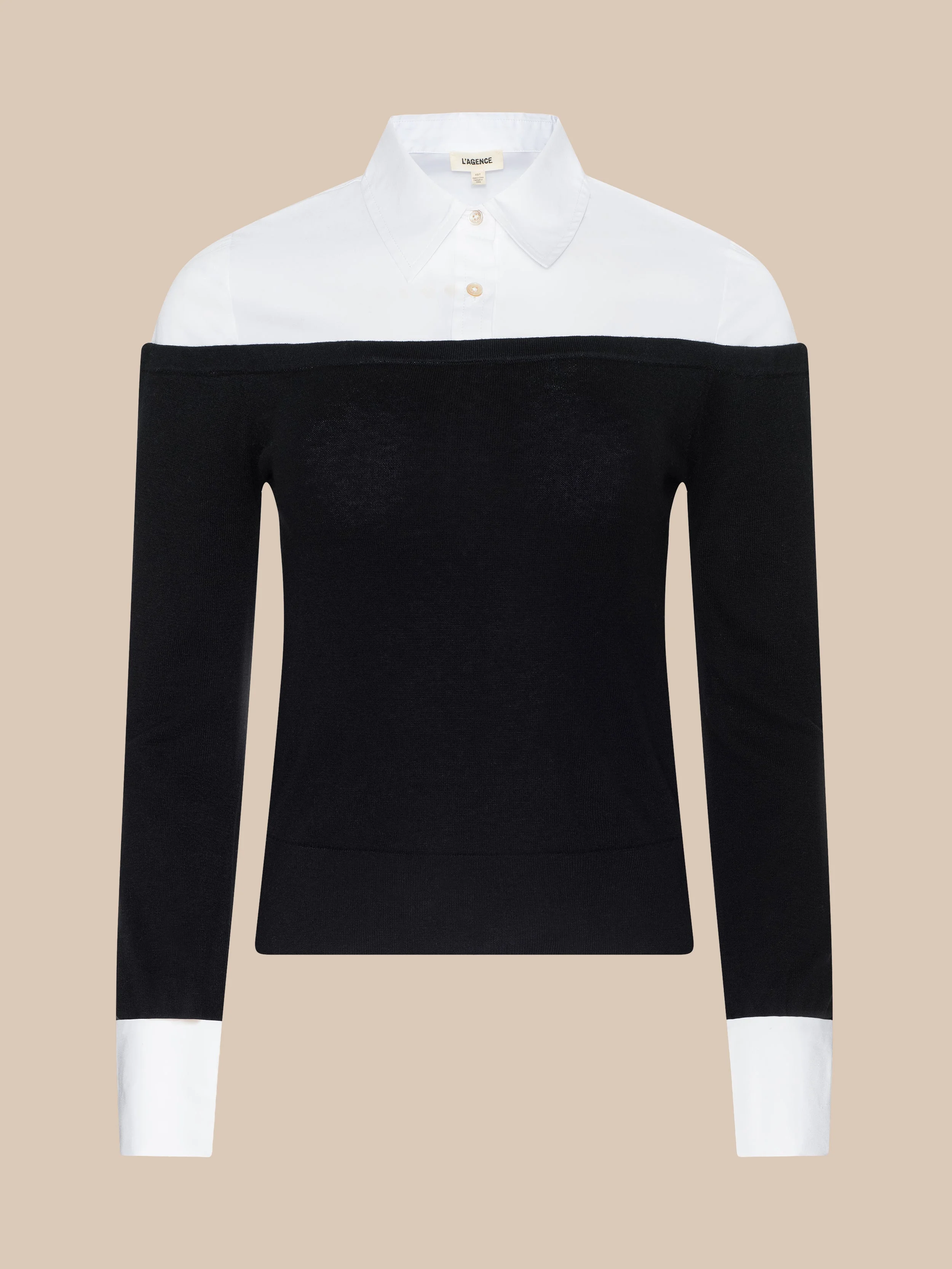 Mathilde Poplin Collar Pullover - 1