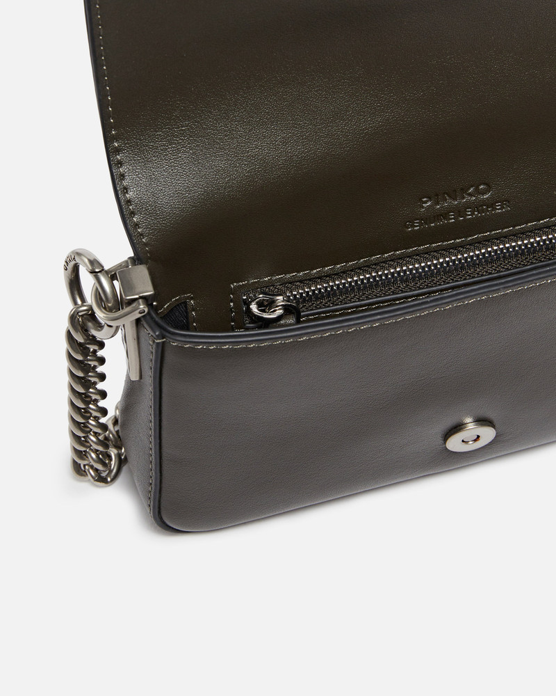 BABY LOVE BAG ONE SLOUCHY SHOULDER BAG IN LEATHER 4