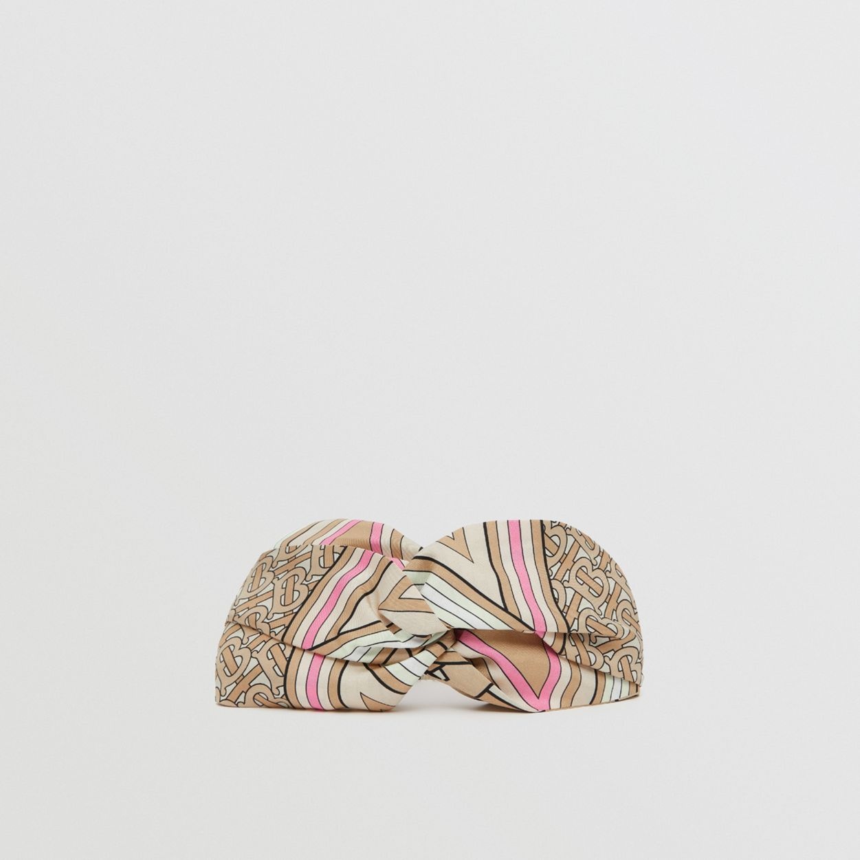 Montage Print Silk Headband - 3