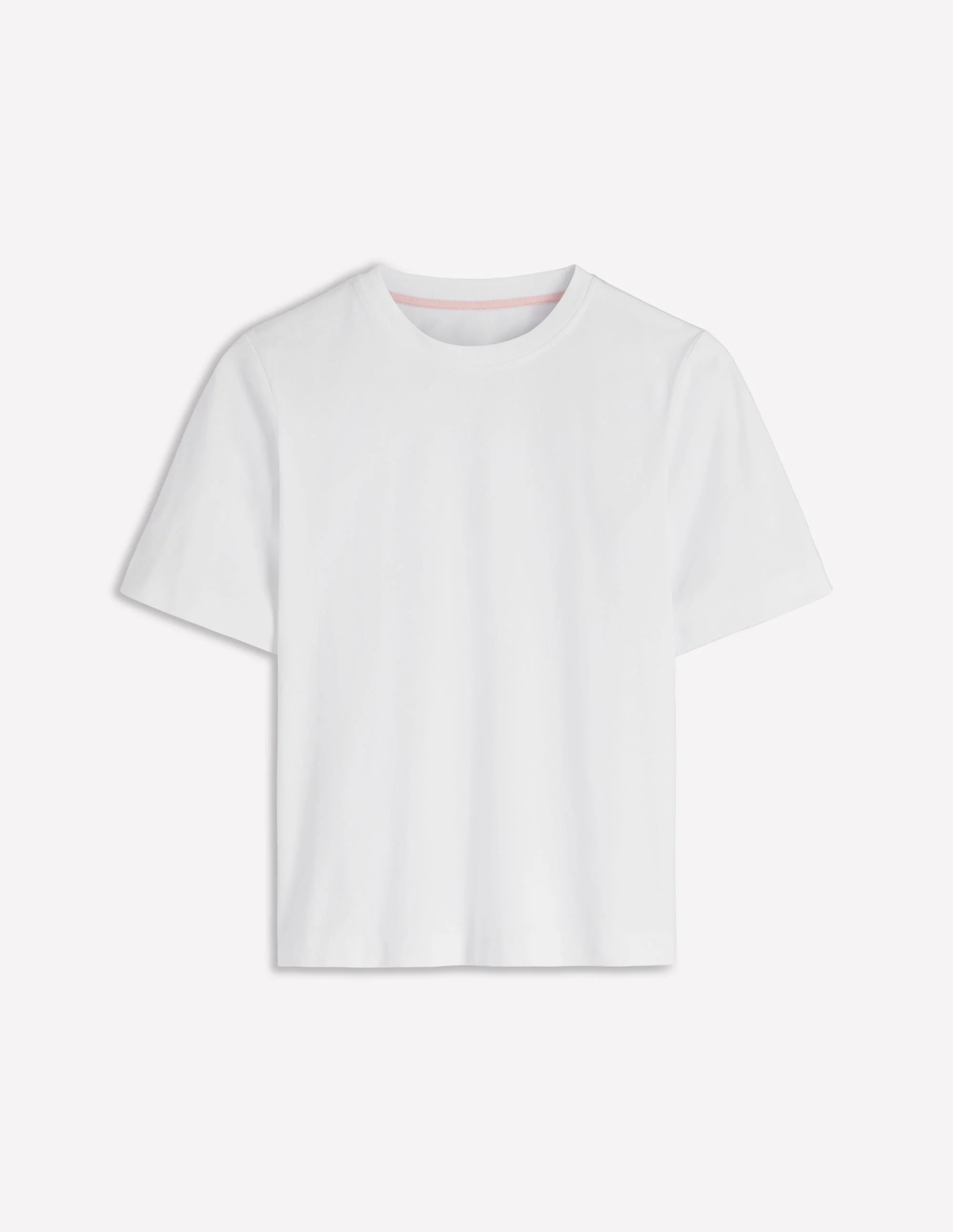 Ren Relaxed Cotton T-shirt-White - 1