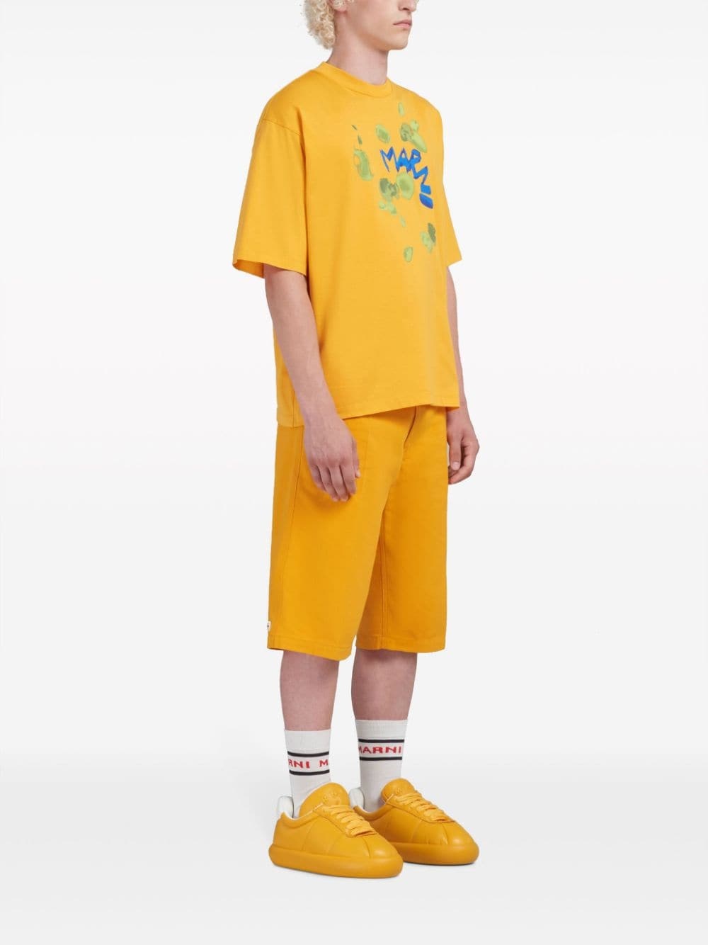 logo-print cotton T-shirt - 2