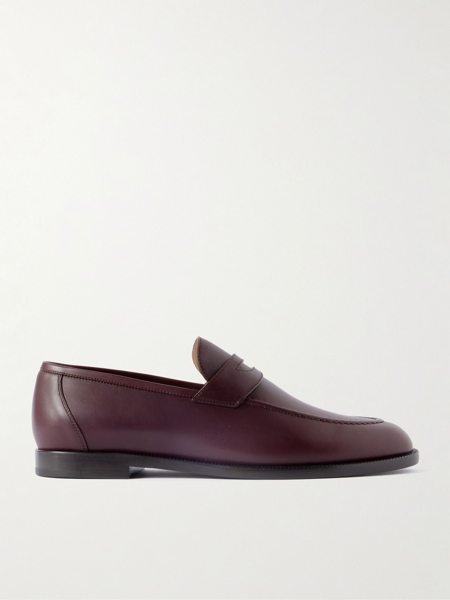 Sergio leather loafers Dark purple - 1