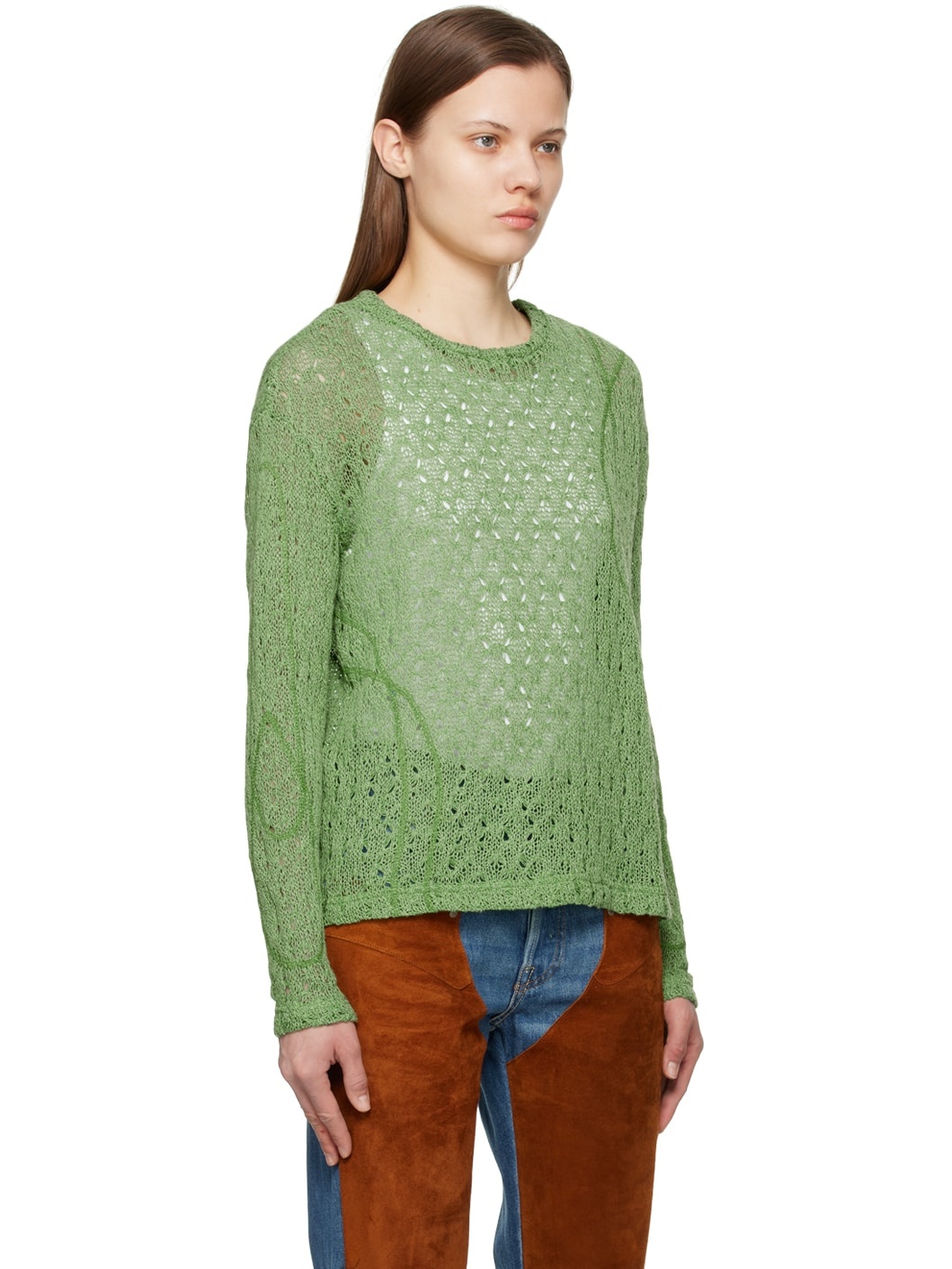 Green Watton Sweater - 2