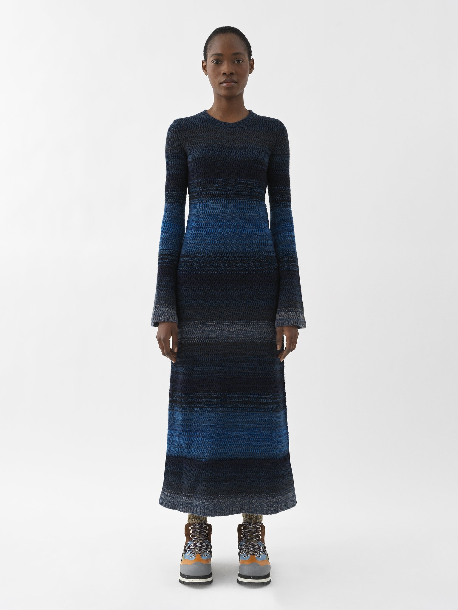 LONG KNIT DRESS - 2