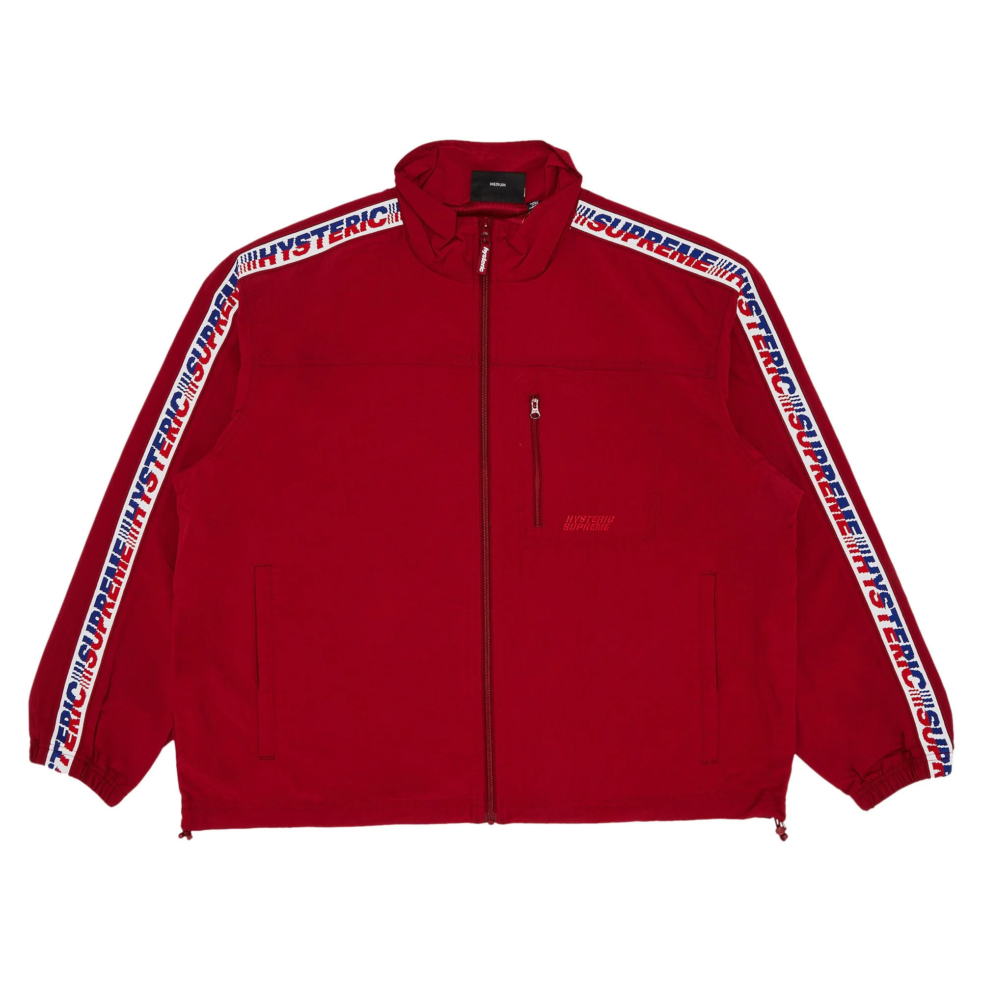 Supreme x HYSTERIC GLAMOUR Track Jacket 'Red' - 1