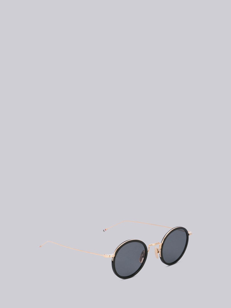 TB906 - Black Round Sunglasses 4