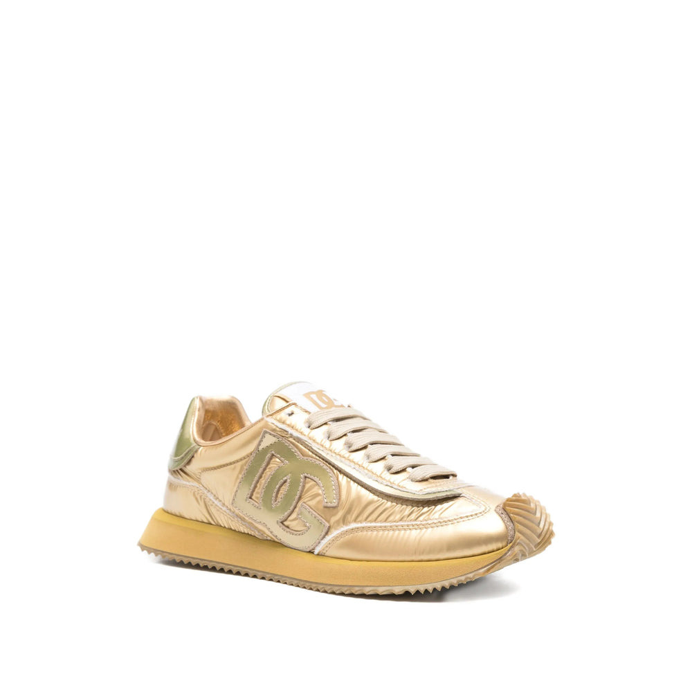 Dolce & Gabbana Gold Trainers Women - 3