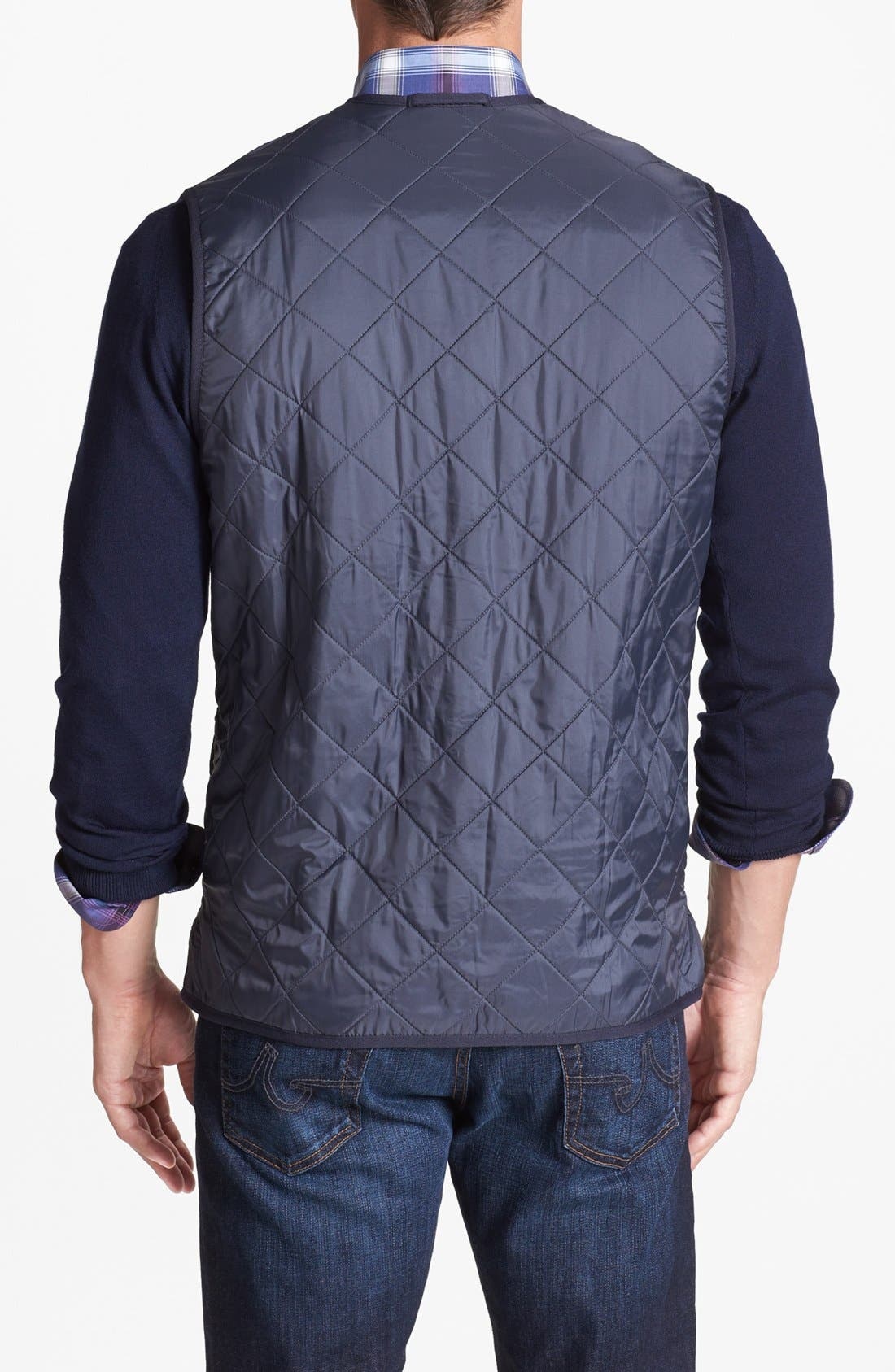 'Polarquilt' Relaxed Fit Zip-In Liner Vest - 4