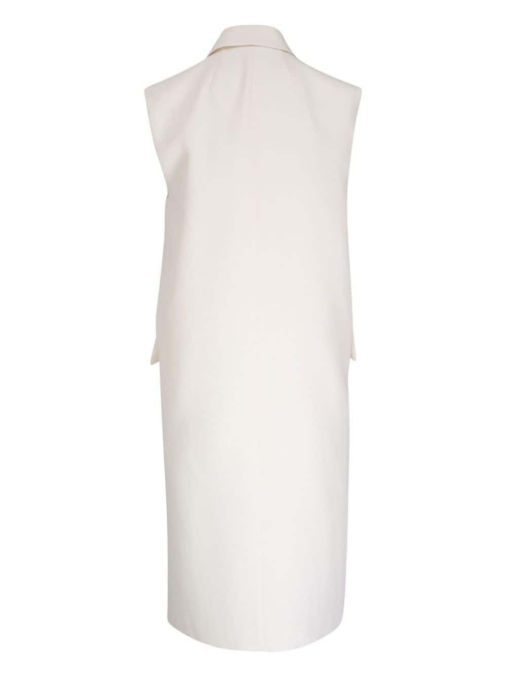 long sleeveless blazer - 2