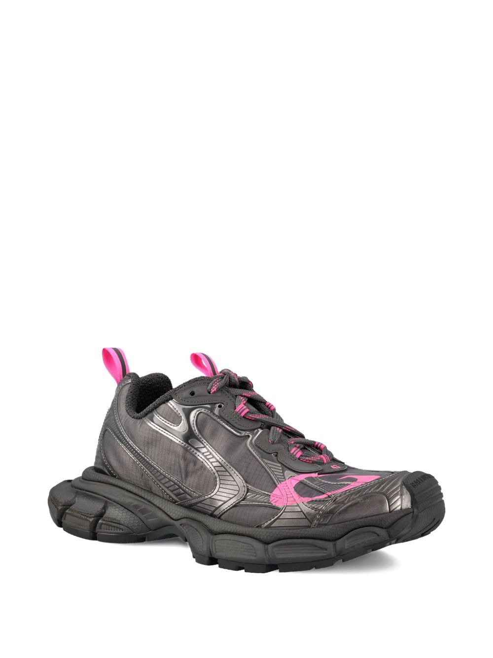 shiny embossed sneakers - 2