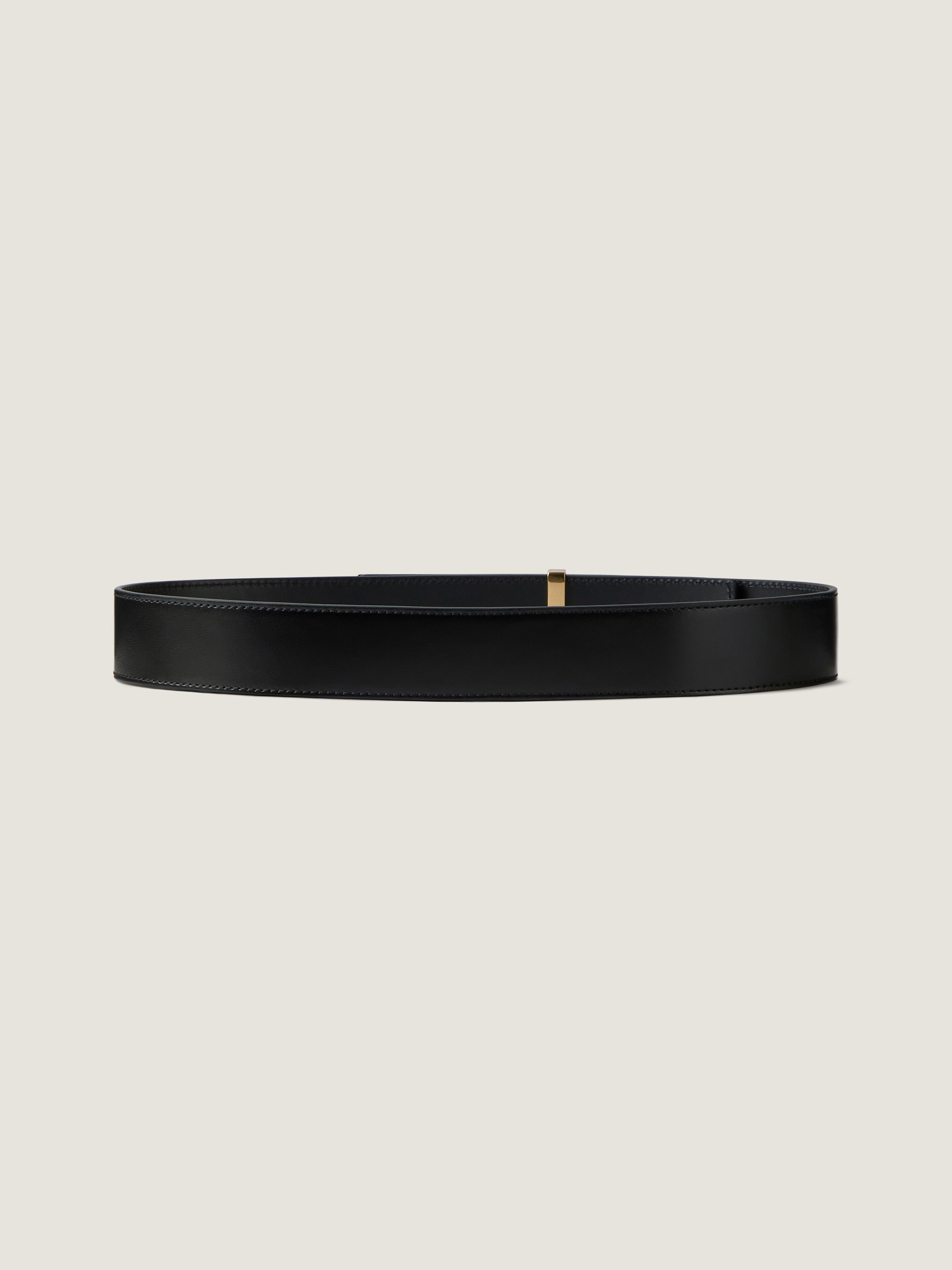 LABEL BELT IN BOX LEATHER - 3
