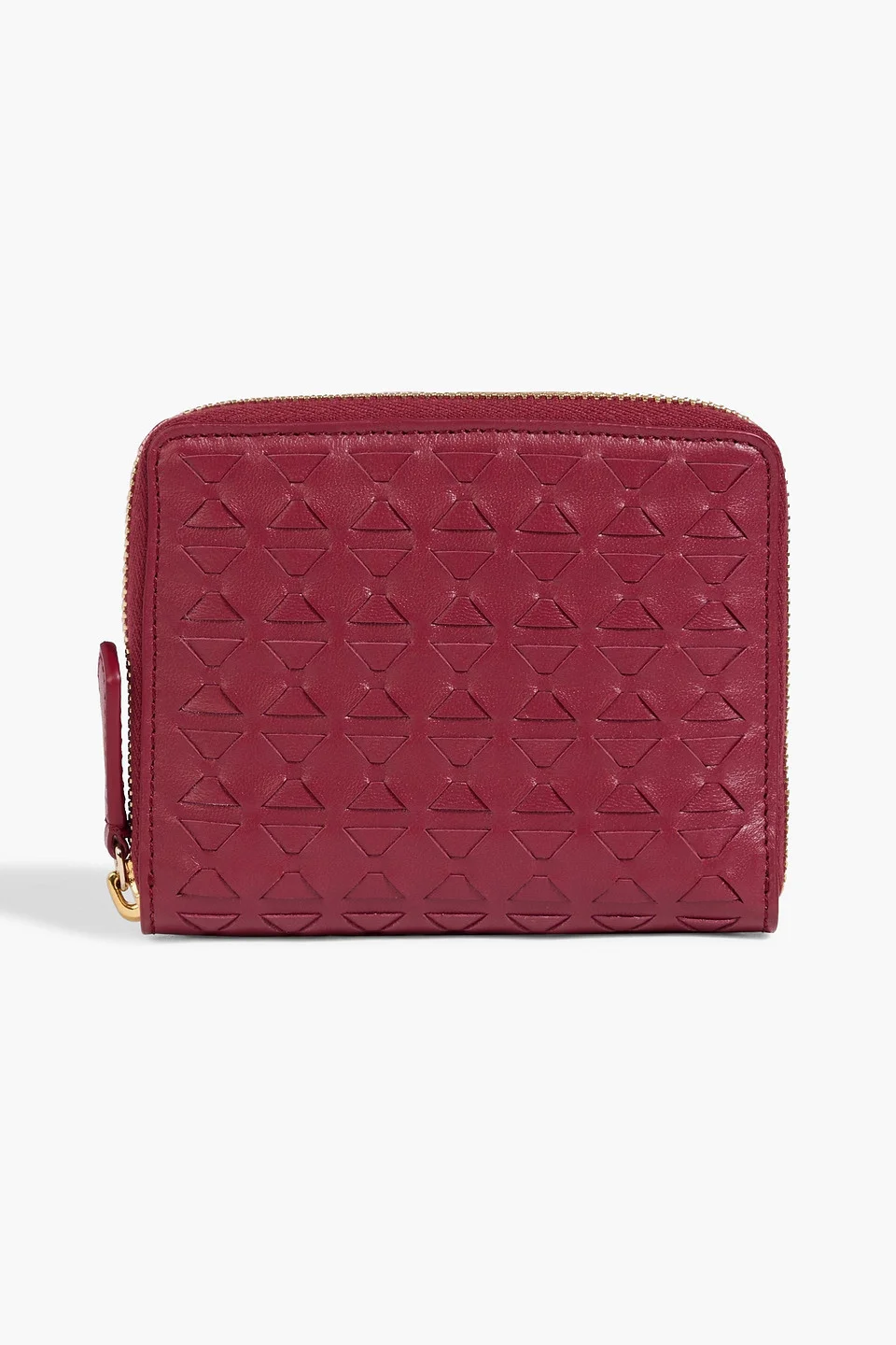 Mosaico woven leather wallet - 1