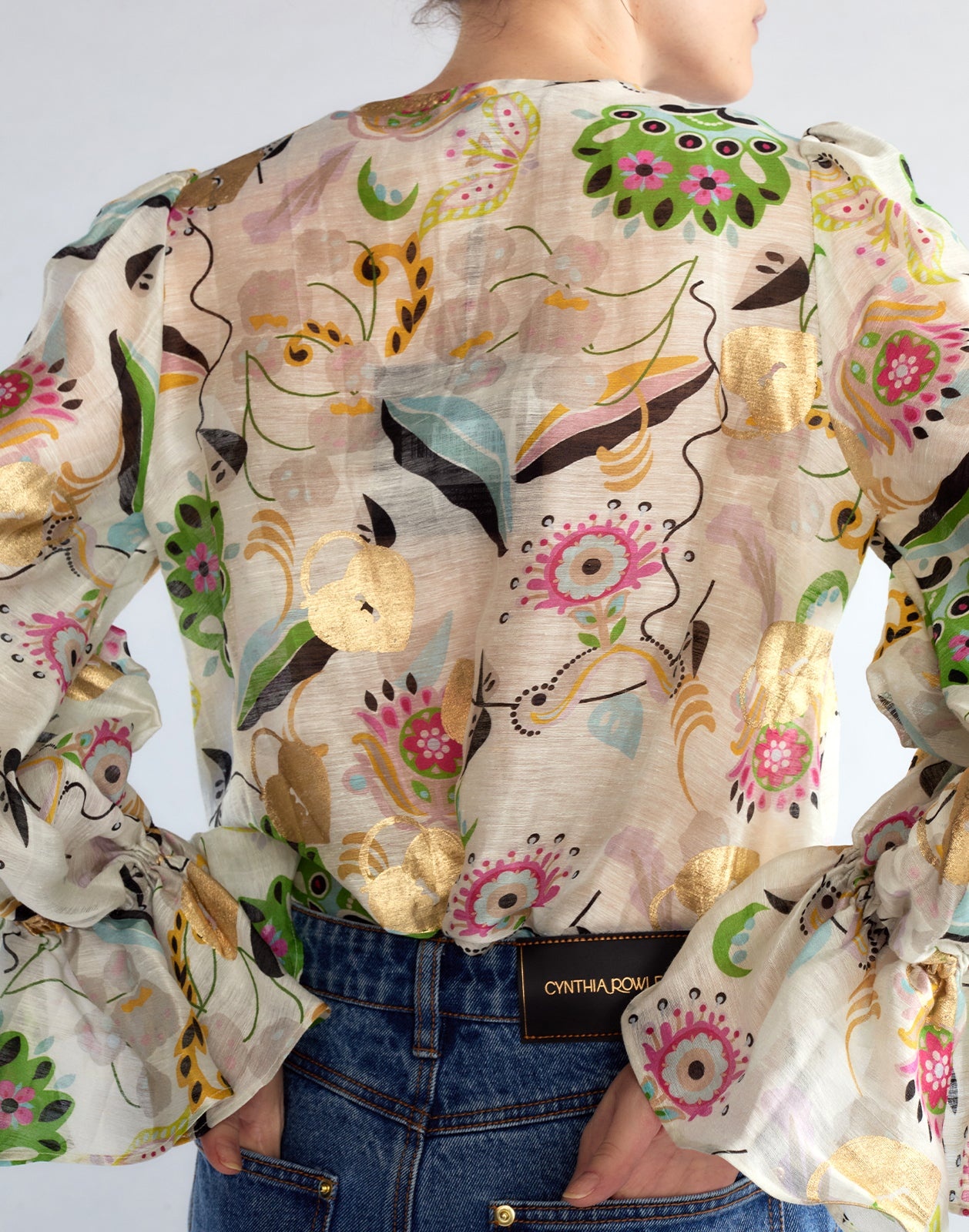 Love Locket Silk Linen Blouse - 6
