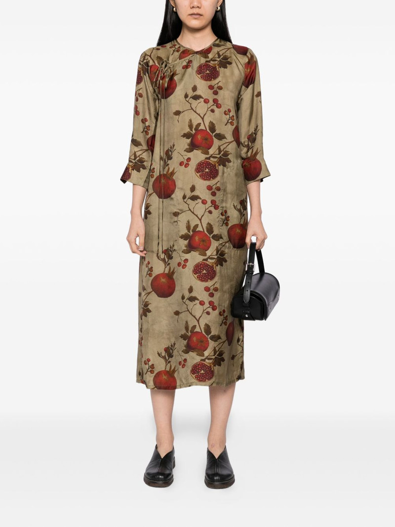UMA WANG printed dress outlook