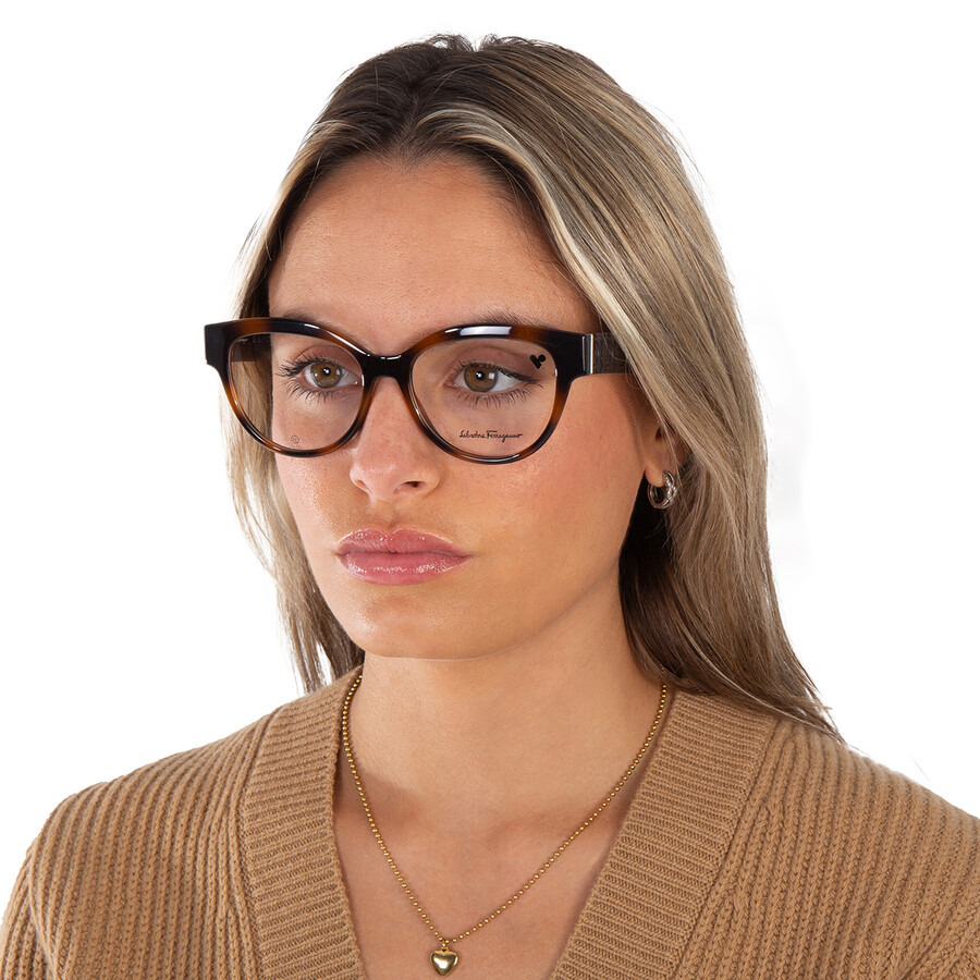 Salvatore Ferragamo Demo Oval Ladies Eyeglasses SF2957E 240 54 - 2