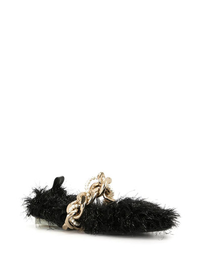 Simone Rocha chain-link ballerina shoes outlook