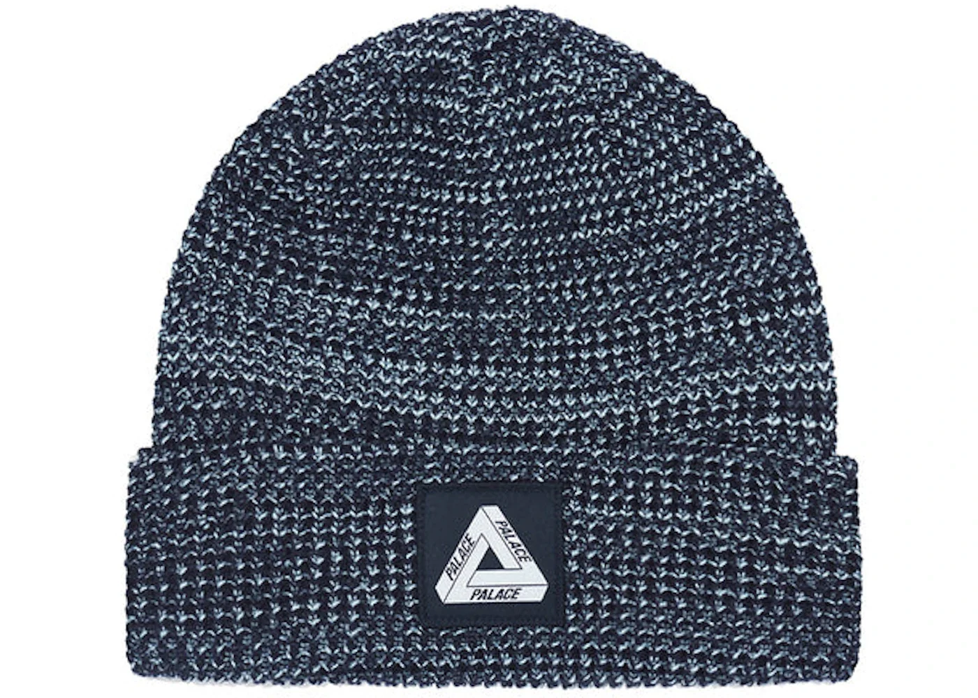 Palace Tri-Freg Patch Beanie Navy - 1