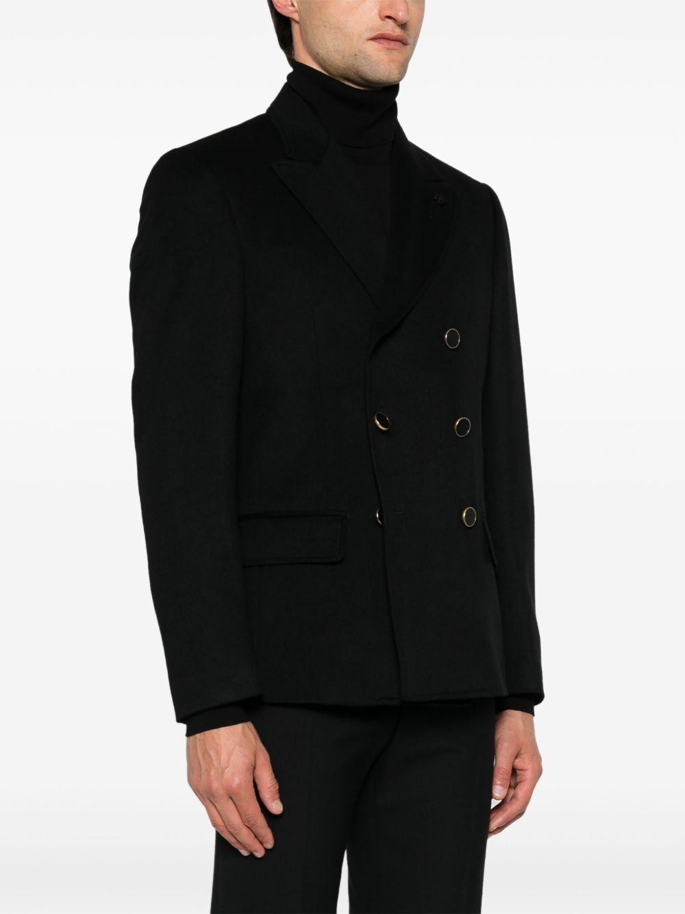virgin wool blazer - 3