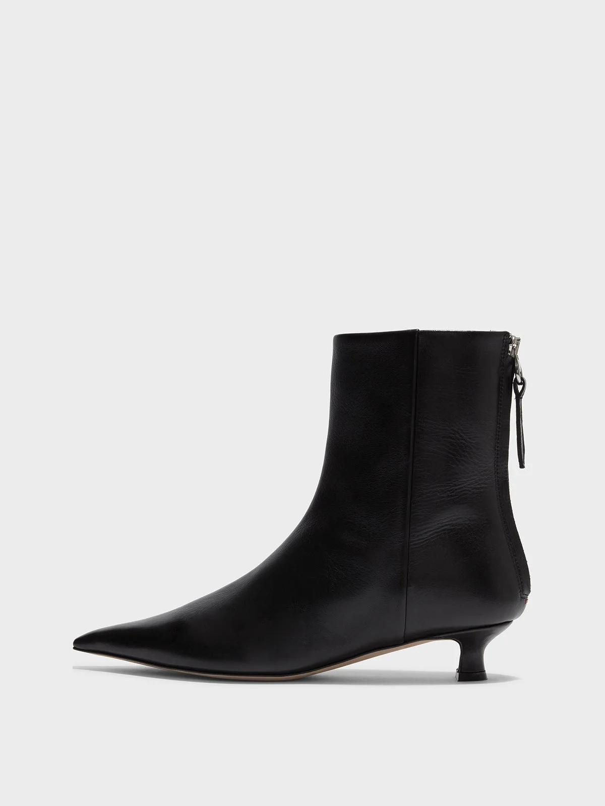Zoe Leather Ankle Boots - 1