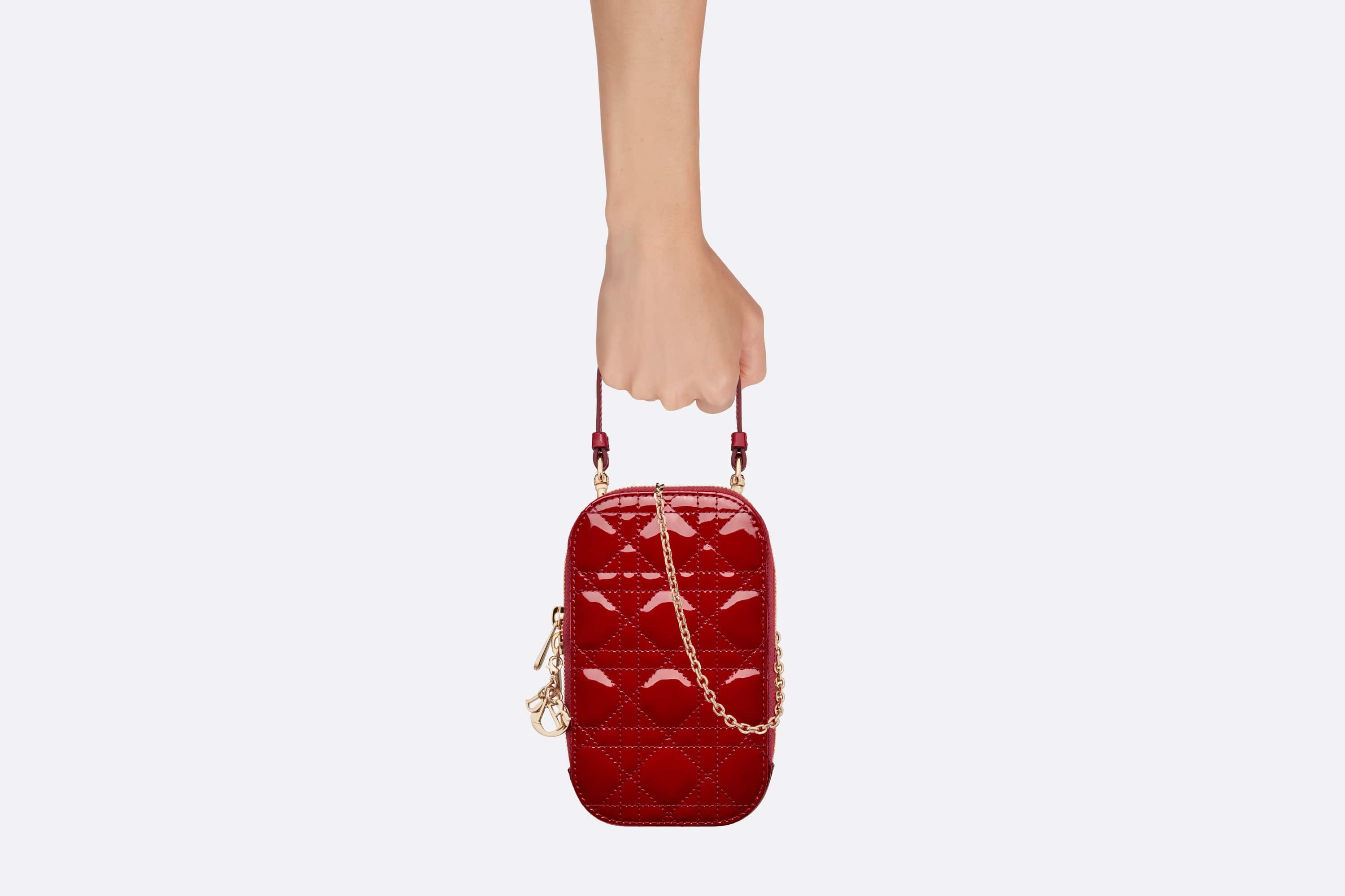 Dior Lady Dior Phone Holder | REVERSIBLE