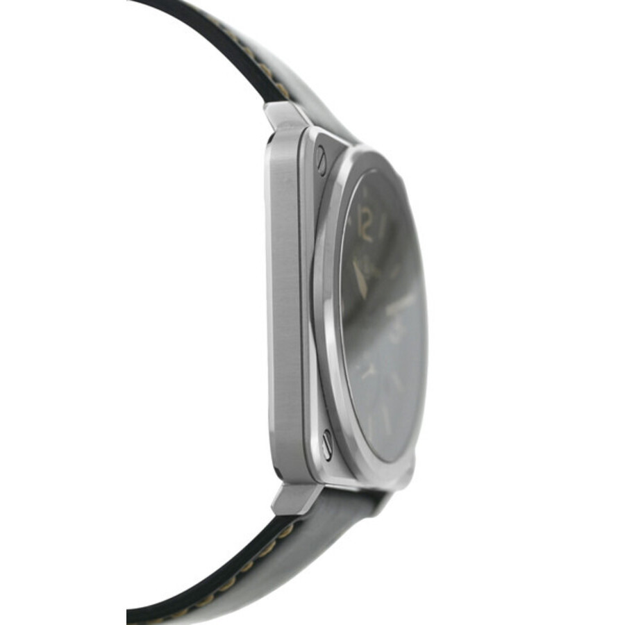 Bell And Ross - Pre-owned Bell and Ross Heritage Quartz Black Dial Men's Watch BRS-64-S BRS-HERI-ST/SCA - 3