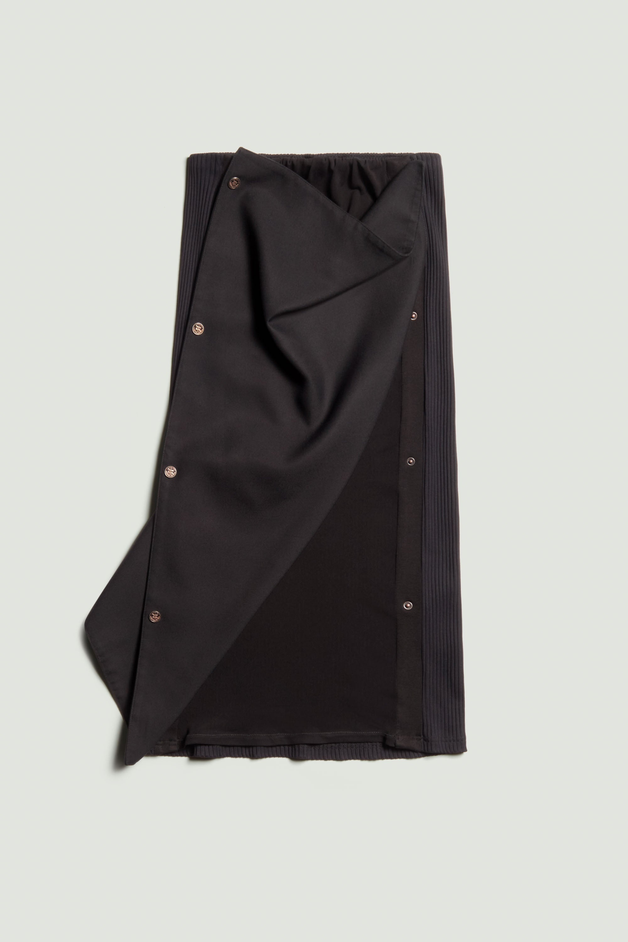 Snap Panel Maxi Skirt - 1