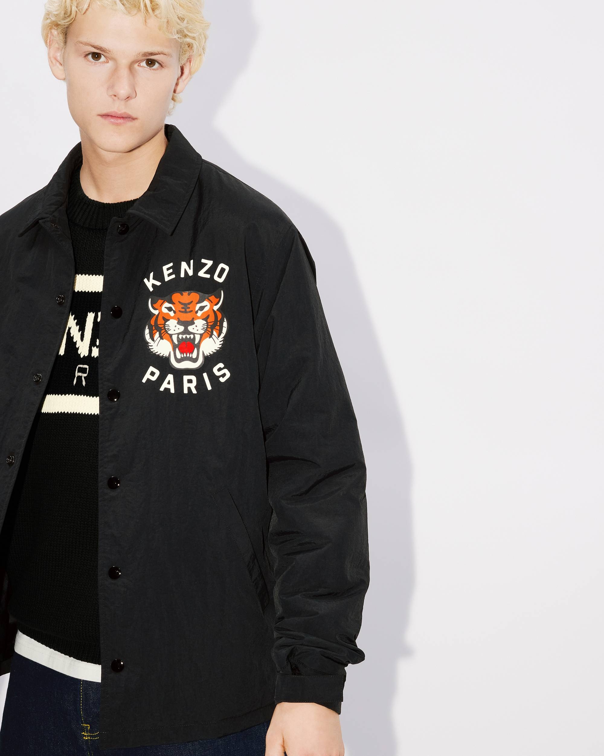 'KENZO Lucky Tiger' quilted coach jacket - 7